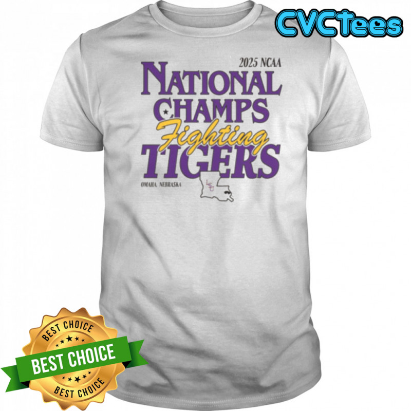 LSU 2025 Baseball National Champs Shirt