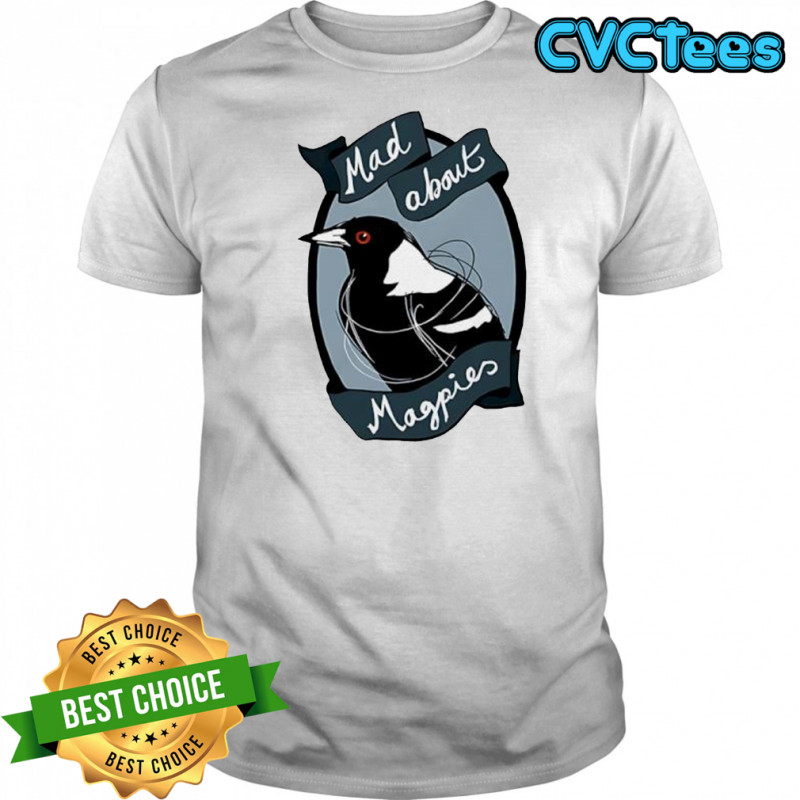 Mad About Magpies logo shirt