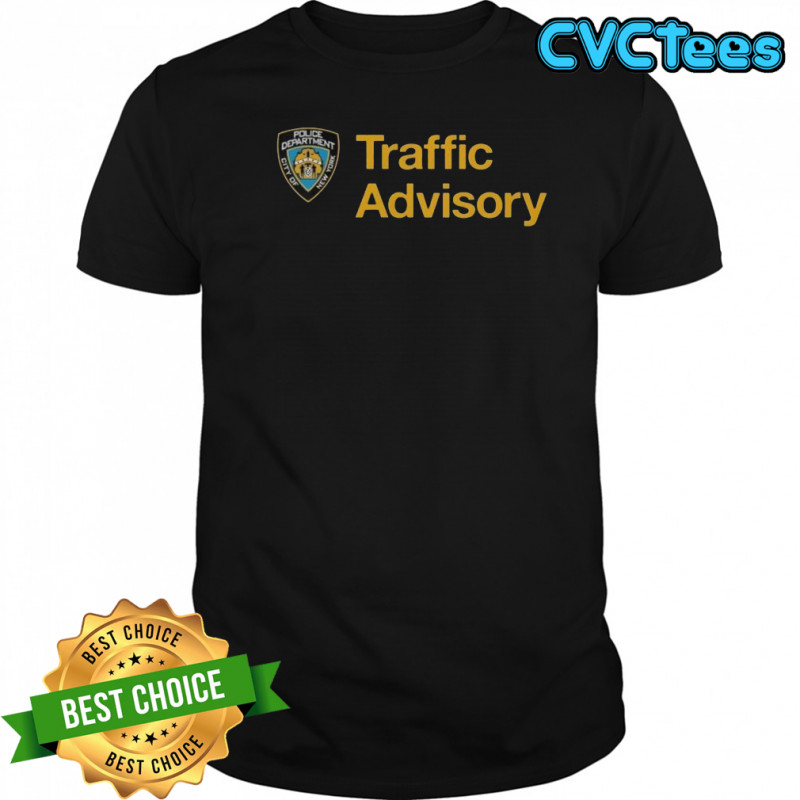 New York City Police Department Traffic Advisory T-Shirt