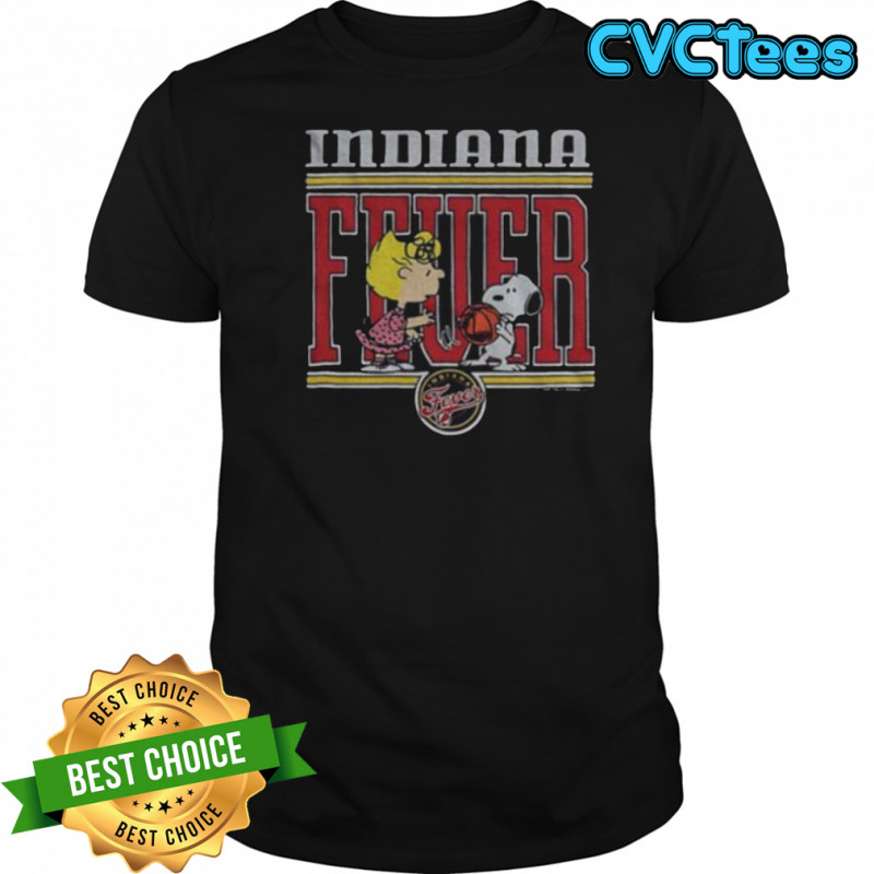 Peanuts Sally Snoopy Indiana Fever WNBA Basketball shirt