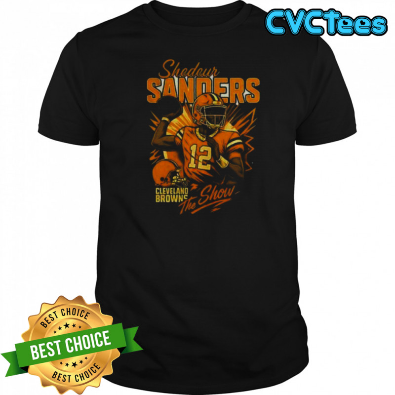 Shedeur Sanders Cleveland Browns Football NFL the show shirt