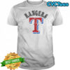 Texas Rangers Rebel Athletics Logo T-Shirt