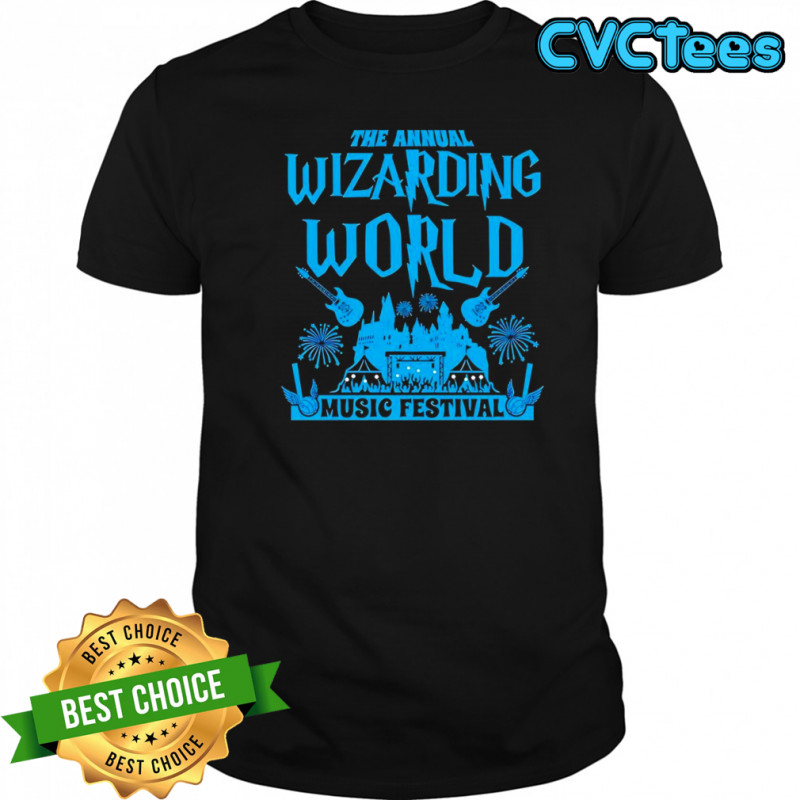The annual wizarding world music festival shirt