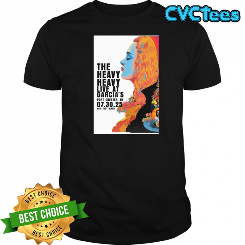 The Heavy Heavy July 30 2025 Port Chester NY Official Concert Poster T-Shirt