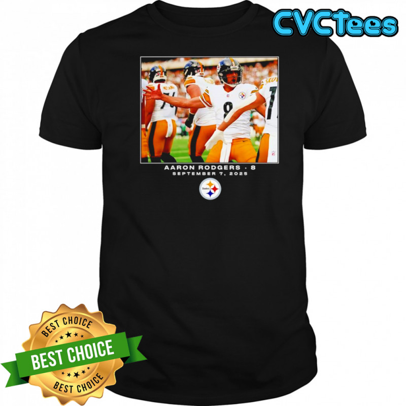 Aaron Rodgers Pittsburgh Steelers NFL Flash Features Week 1 shirt