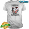 American Ghost i am a grumpy woman i am who i am i have anger issues thin patience shirt