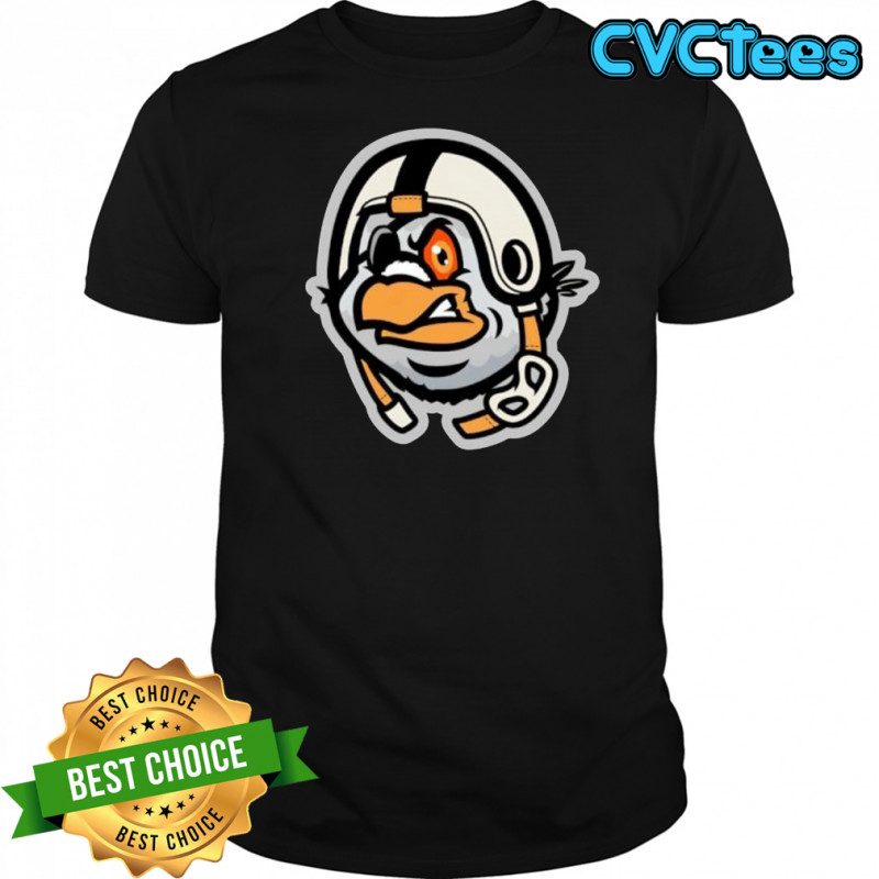 Angry Bird Helmet And Patch Eye shirt