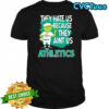 Athletics Grinch Christmas They Hate Us Ain’t Us shirt