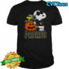 Awesome Snoopy San Diego Padres MLB Pumpkin Halloween Peanuts Cartoon 2025 T-Shirt