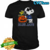 Awesome Snoopy Toronto Blue Jays MLB Pumpkin Halloween Peanuts Cartoon 2025 T-Shirt