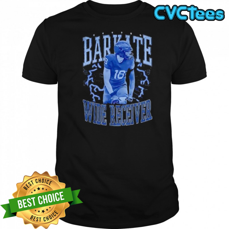 Barkate Wide Receiver lightning shirt
