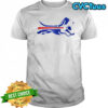 Bassett Hound Buffalo Bills Football Parody Logo T-Shirt