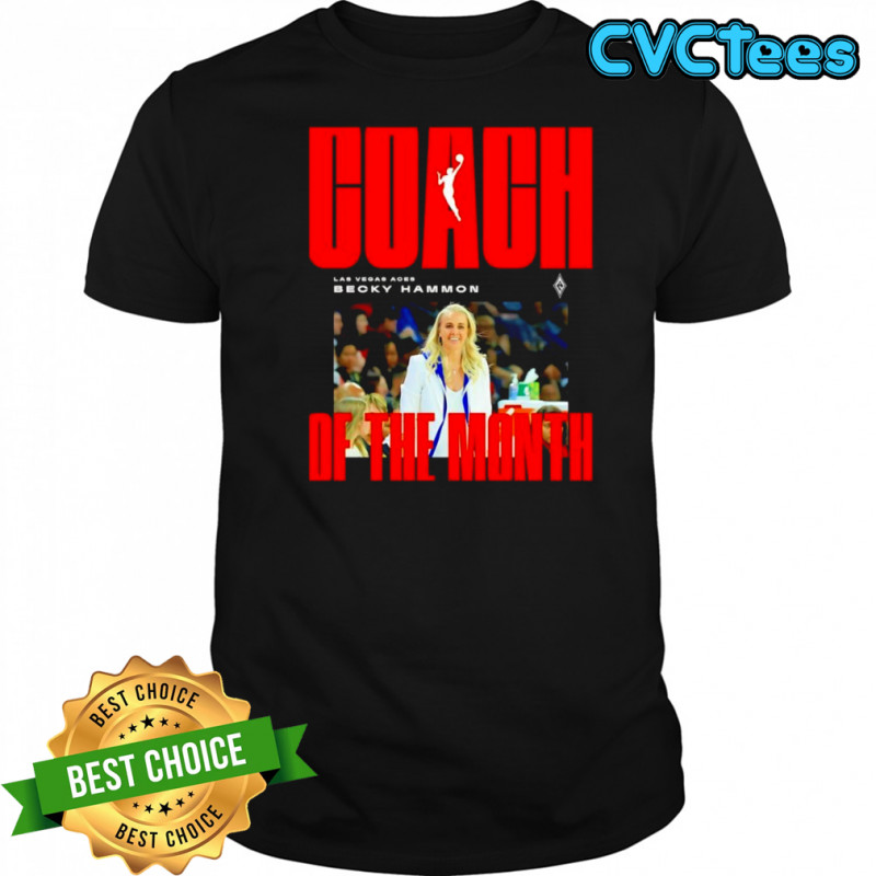 Becky Hammon coach of the month shirt