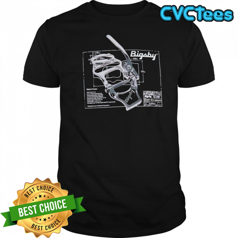 Bigsby B16 technical drawings shirt