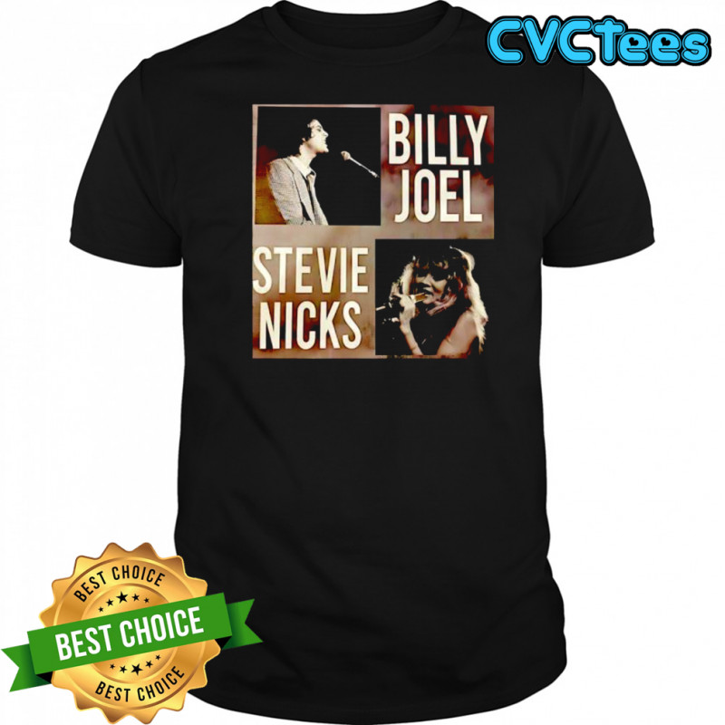 Billy Joel Stevie Nicks Vintage Portrait shirt