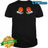Boobs Pumpkin Skeleton hand Halloween shirt