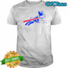 Boston Terrier Buffalo Bills Football Parody Logo T-Shirt