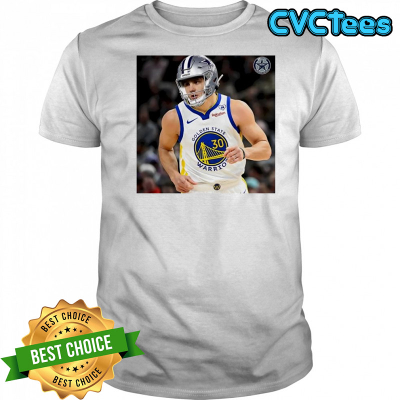 Brandon Aubrey Dallas Cowboys football x basketball parody shirt