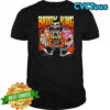 Brody King All Elite Wrestling Devil Demon Mask Flaming shirt