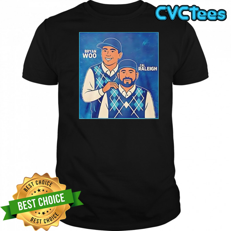 Bryan Woo and Cal Raleigh Step Brothers shirt