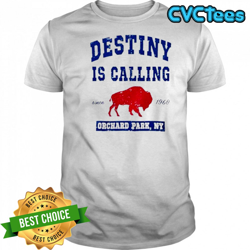 Buffalo Bills Destiny Is Calling Orchard Park NY T-Shirt