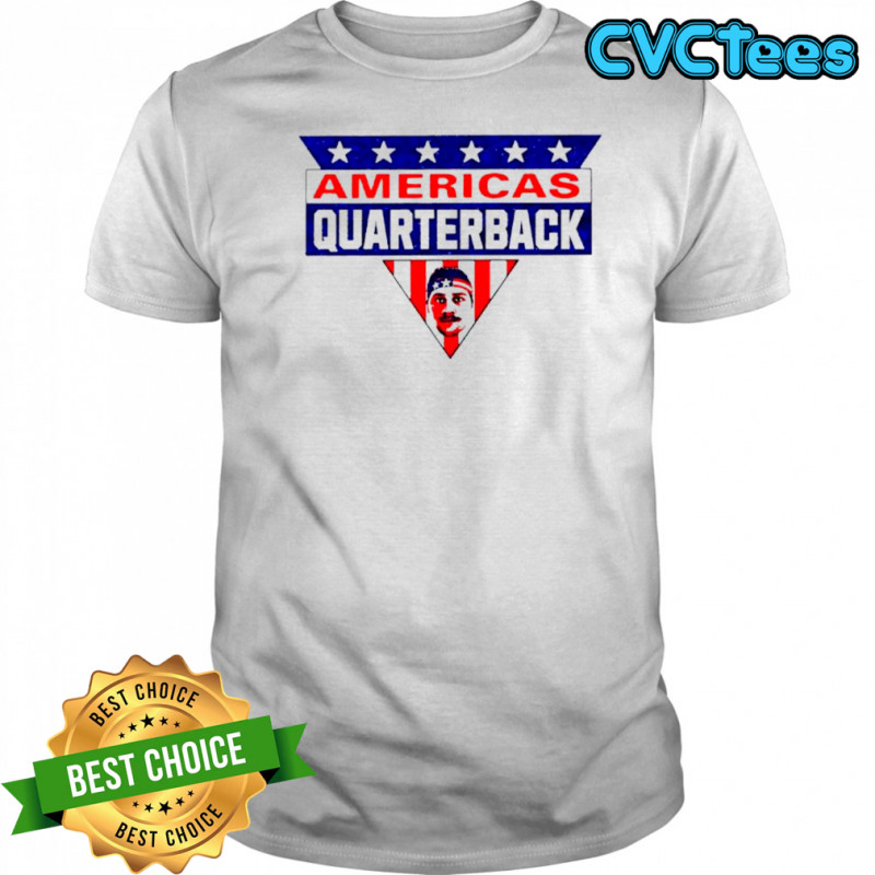 Buffalo Bills football Americas Quarterback flag shirt