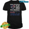Buffalo Bills Football NFL some grandmas play bingo real grandmas watch shirt