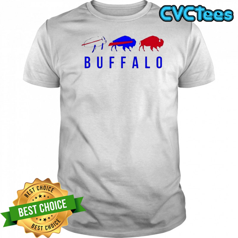 Buffalo Bills logo versions shirt