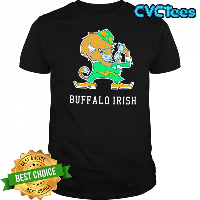 Buffalo Irish mashup Buffalo Bills and Notre Dame Fighting Irish shirt