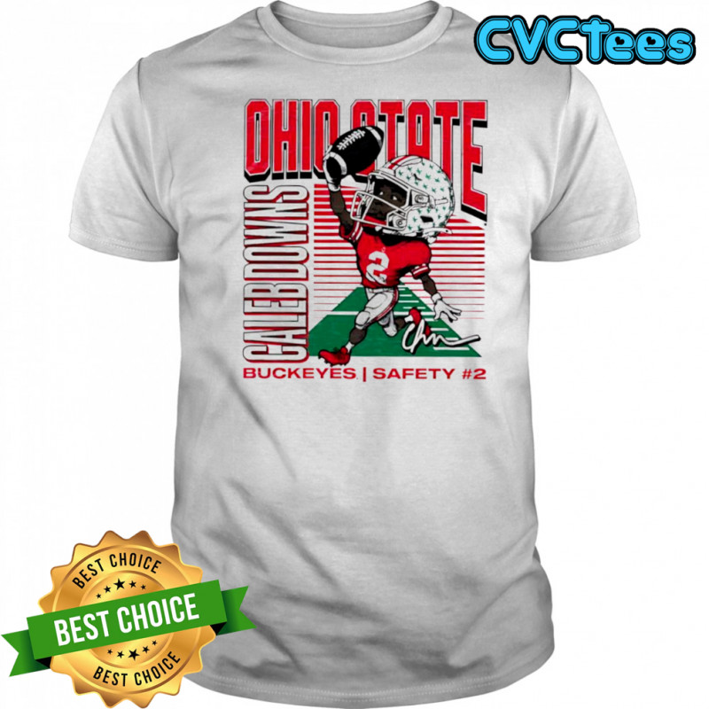 Caleb Downs Ohio State Caricature cartoon shirt