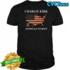 Charlie Kirk American patriot USA map 2025 politic shirt
