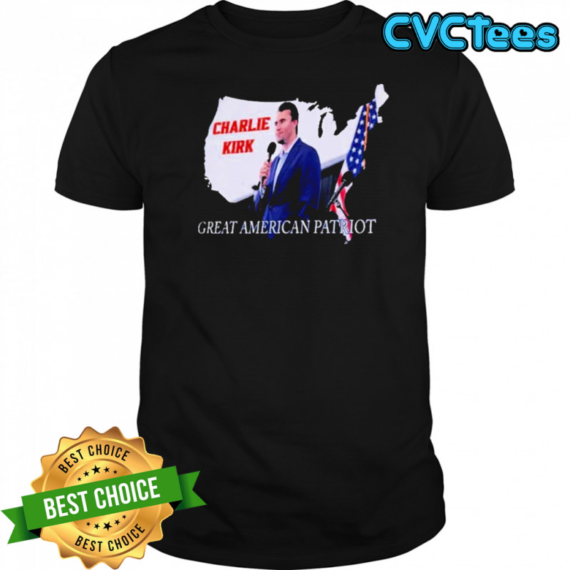 Charlie Kirk Great American Patriot T-Shirt