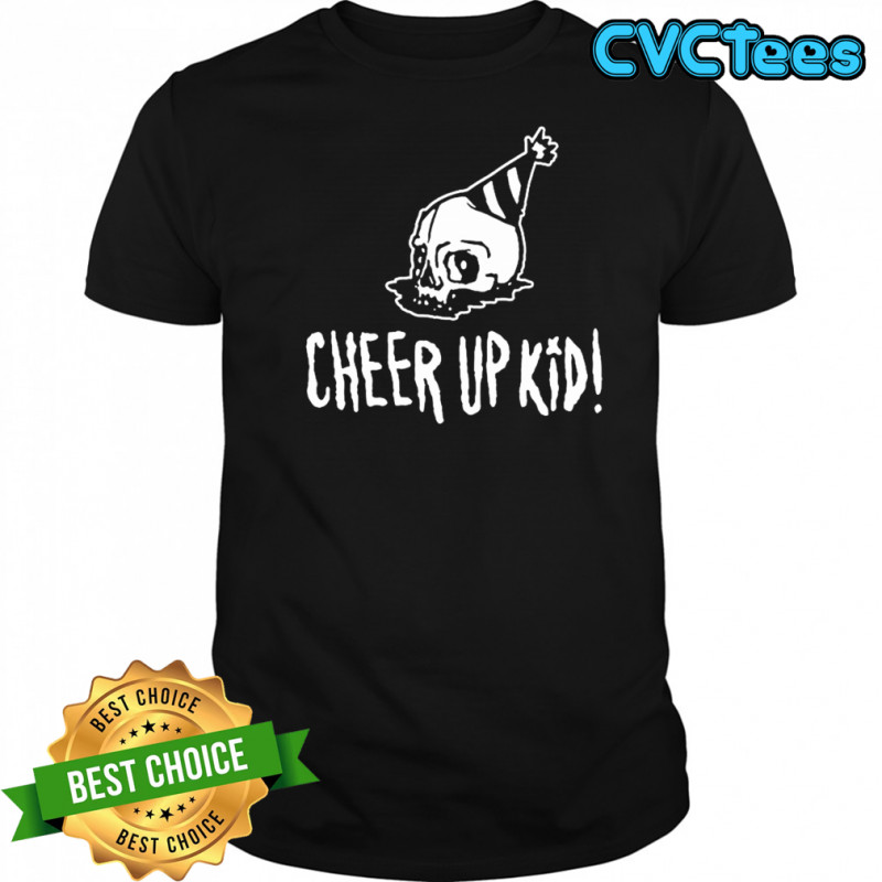 Cheer Up Kid Party Skull T-shirt