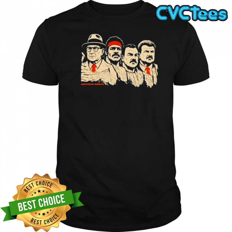 Chicago Bears Legends Mount Rushmore T-shirt