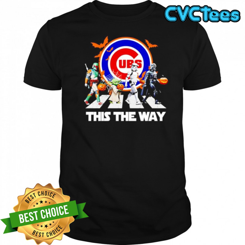Chicago Cubs Sox Star Wars This The Way Halloween shirt