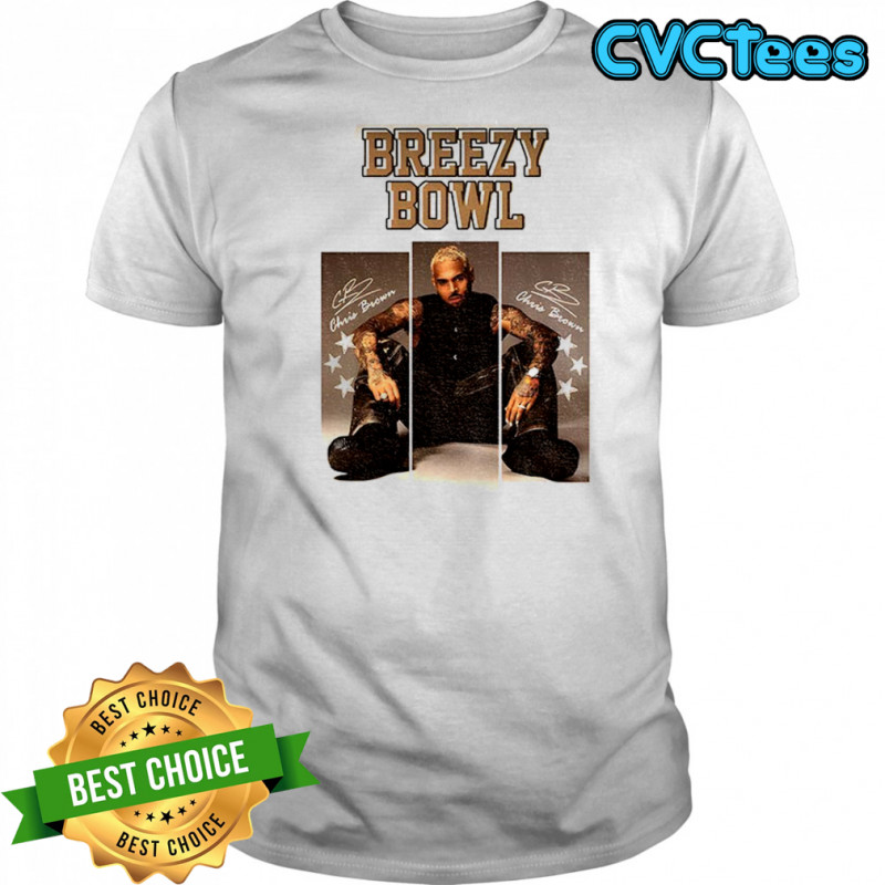 Chris Brown 2025 Breezy Bowl XX graphic shirt