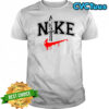 Chucky Knife Halloween Nike Logo shirt