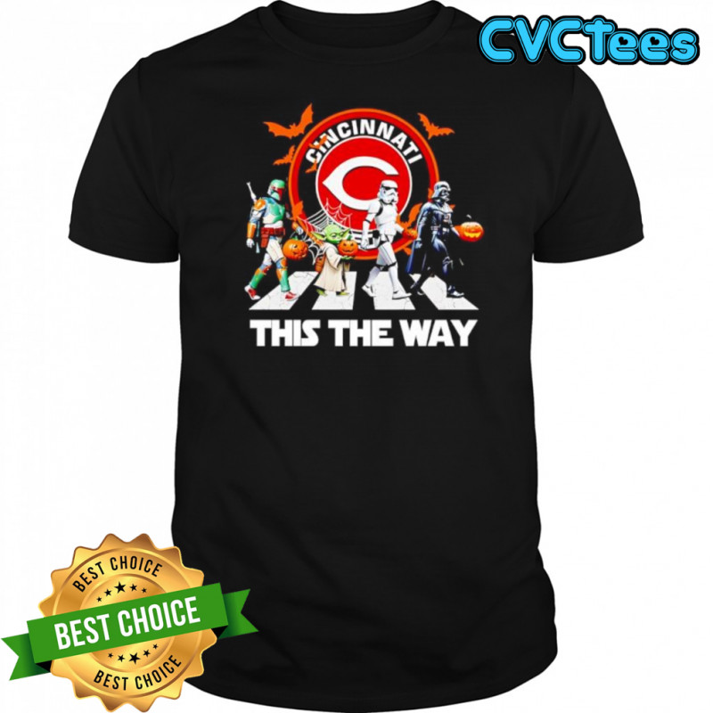 Cincinnati Reds Star Wars This The Way Halloween shirt