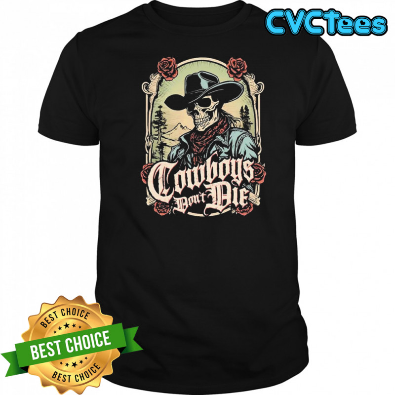 Colt Graves Cowboys Don’t Die Skeleton T-shirt