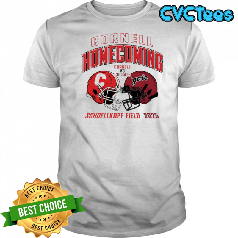 Cornell Homecoming Cornell vs Colgate Schoellkopf field 2025 Game Day shirt
