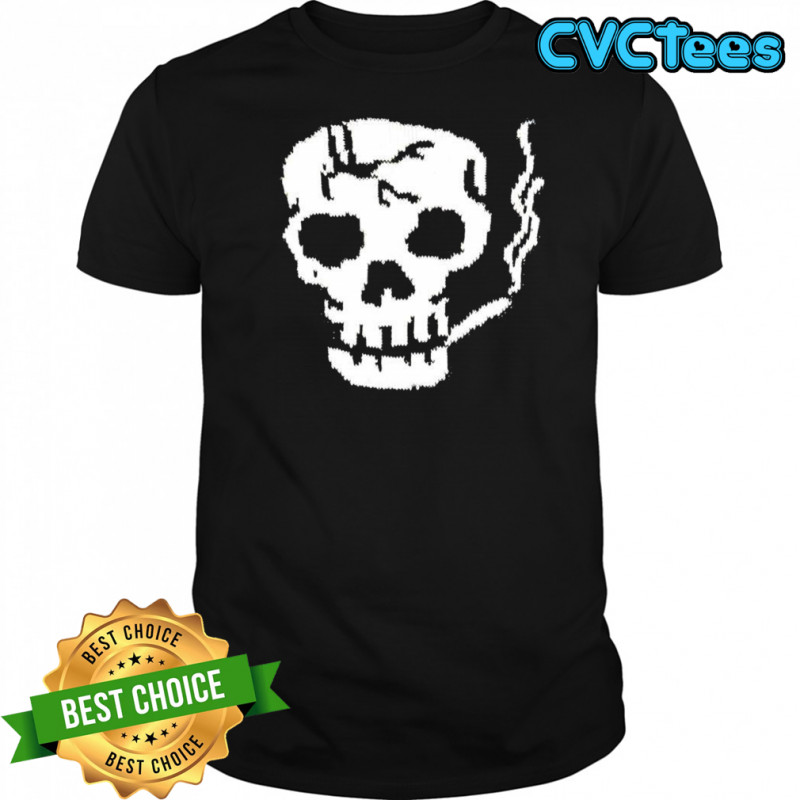 D4vd skull smoke shirt
