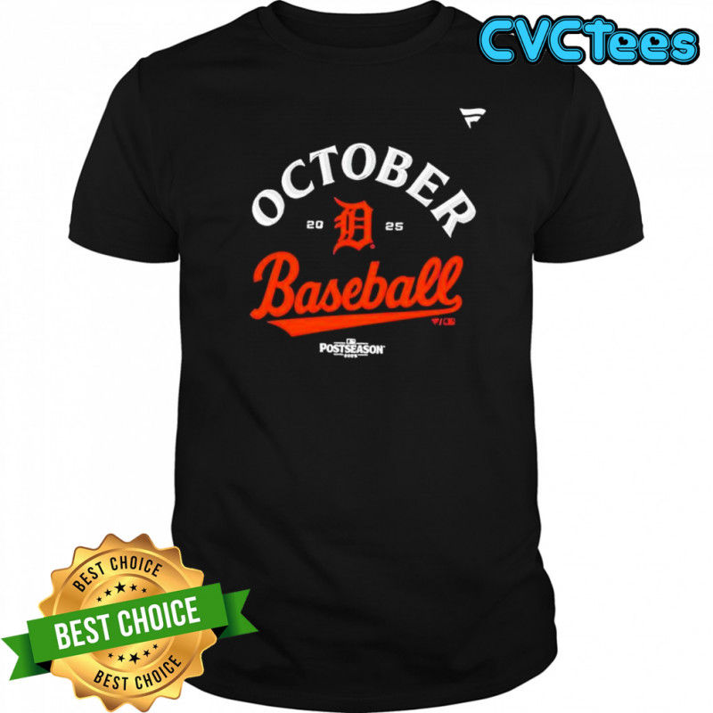 Detroit Tigers Choke in October Postseason MLB 2025 shirt