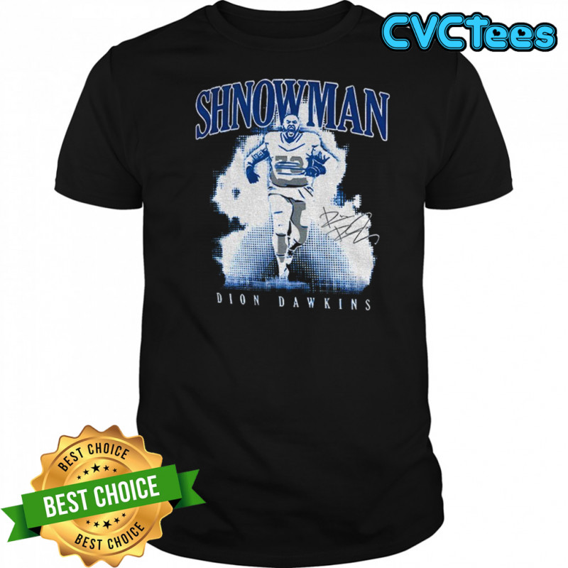 Dion Dawkins Buffalo Bills NFL Football Shnowman signature vintage shirt