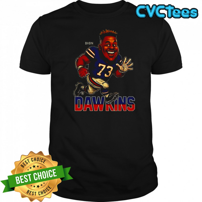 Dion Dawkins Football Caricature Cartoon shirt