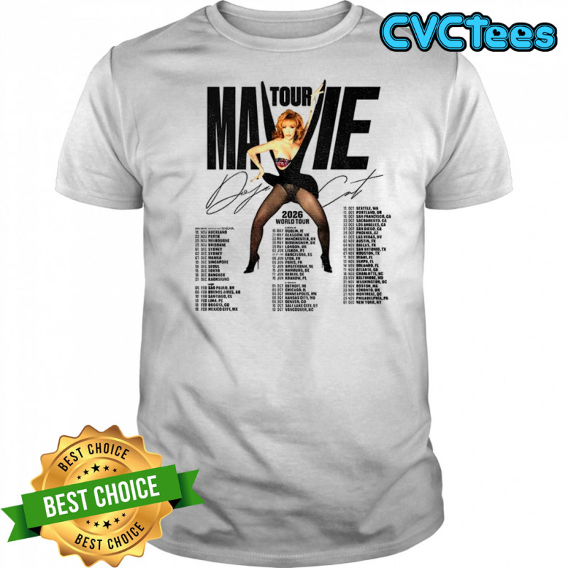 Doja Cat Tour Ma Vie World Tour 2026 shirt