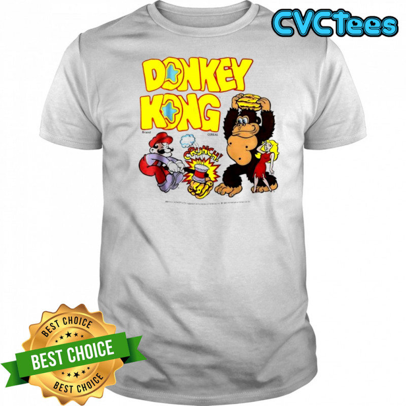 Donkey Kong Cereal vintage shirt