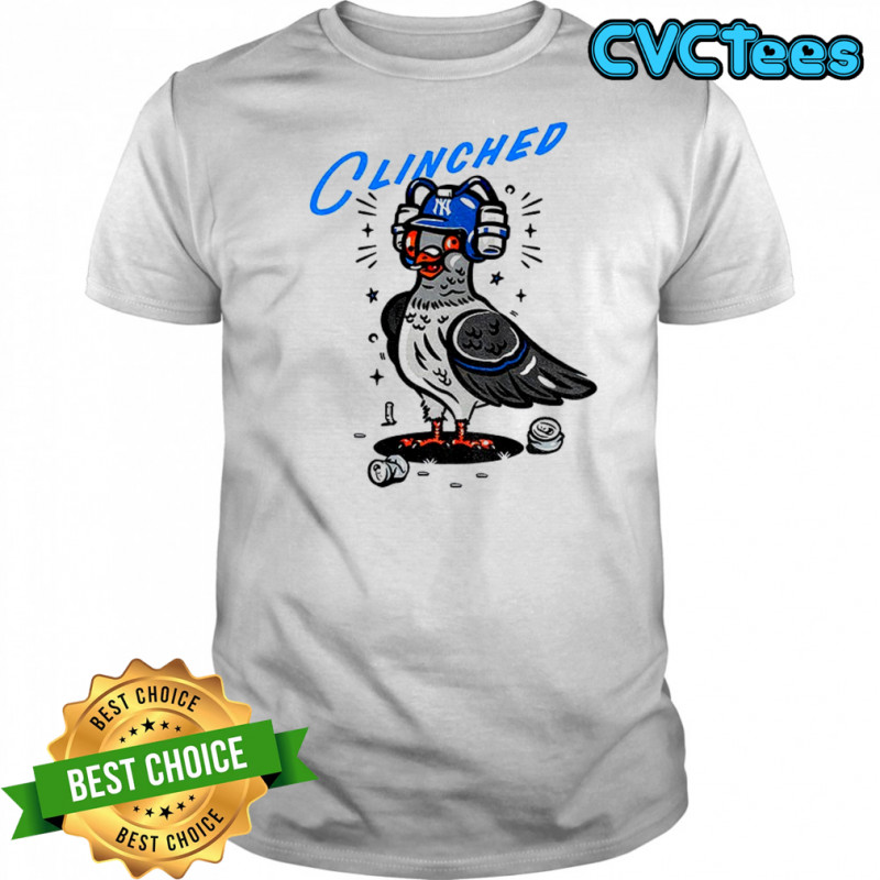 Dove New York Yankees MLB Baseball Clinched 2025 shirt