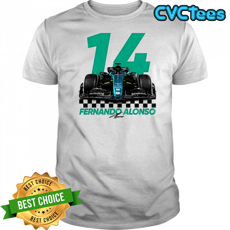 Fernando Alonso F1 Racing Legend Fan Motorsport signature shirt
