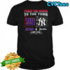From The Womb To The Tomb New York Giants & New York Yankees For Life 2025 Shirt