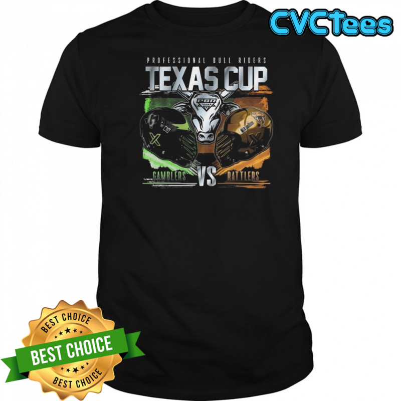 Gamblers vs Rattlers Professional Bull Riders Texas Cup Rivalry Shirt